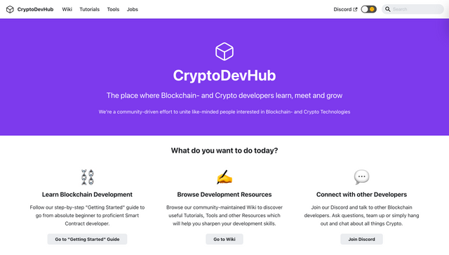 CryptoDevHub